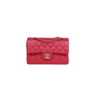 CHANEL CAVIAR QUILTED SMALL DOUBLE FLAP 1564958 (23*13*6cm)